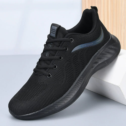 2026春秋男士透气网面跑步休闲鞋